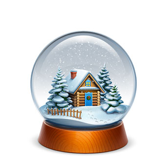 Custom icons - Snow globe
