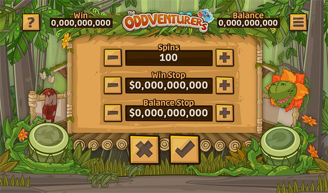 Old Interface screen